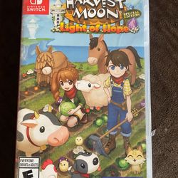 Harvest Moon Light Of Hope Nintendo Switch