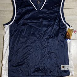 Vintage Champion Blank basketball jersey