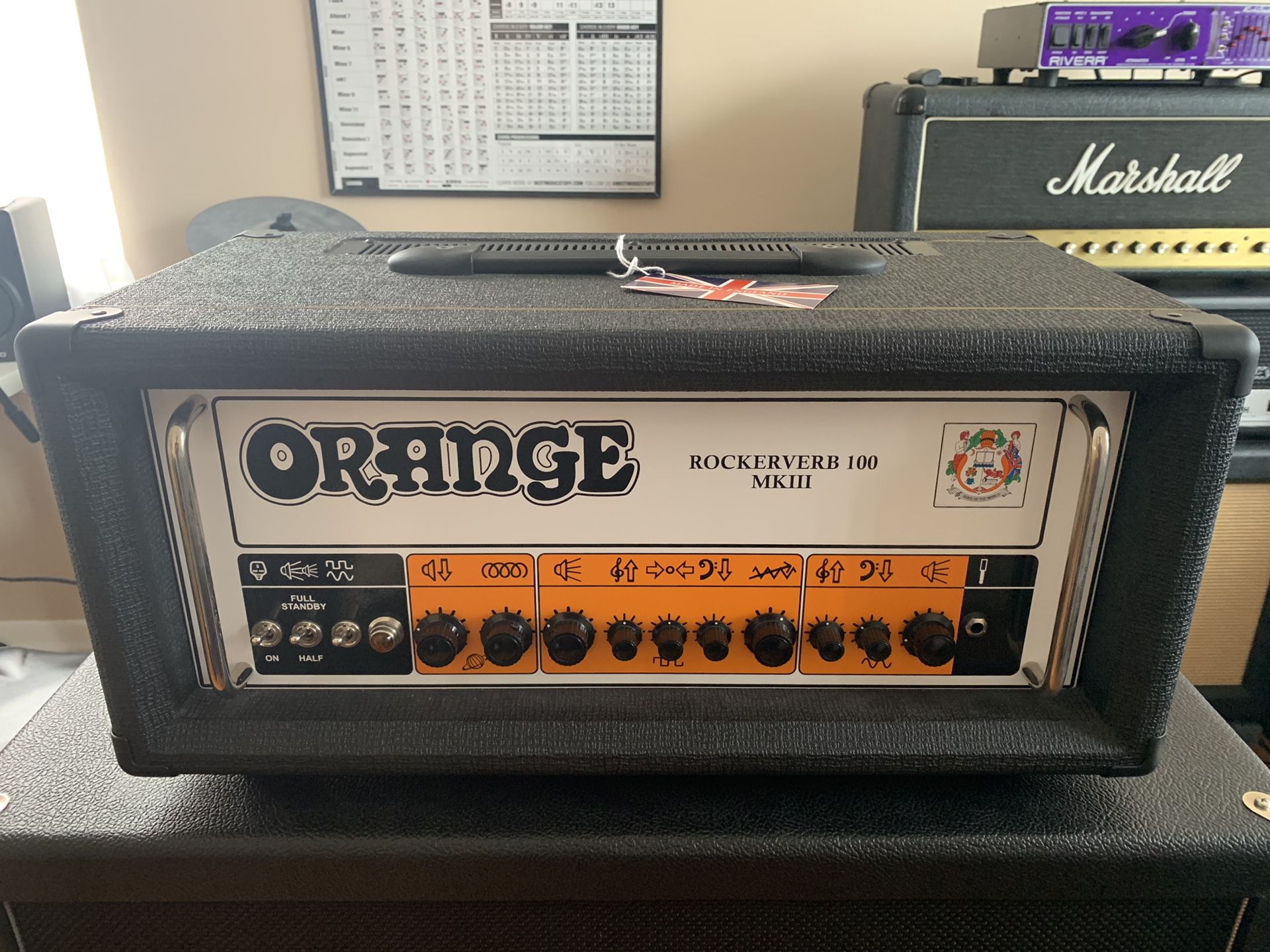 Orange Rockerverb 100 MKIII Guitar Tube Amplifier Amp