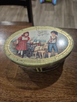 Easter tin