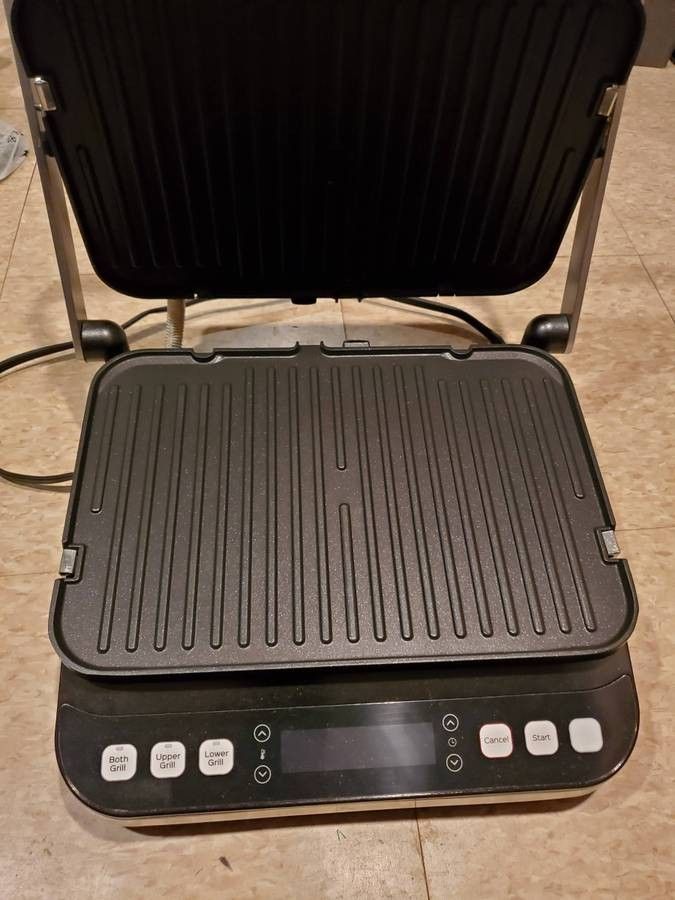 Yedi GV019 Total Package 6-in-1 Digital Indoor Grill, Waffle Maker, Panini Press, Griddle, with Deluxe Accessory Kit