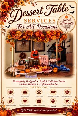 Dessert Table Decor