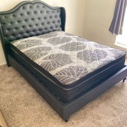🖤 BRAND NEW ROYAL BLACK BED QUEEN SIZE $335!!.. KING SIZE $385! INCLUDES DELIVERY  BRAND NEW BLACK BED FRAME!!