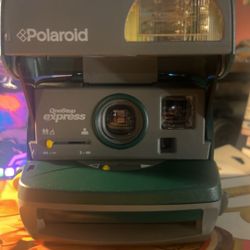POLAROID ONE STEP EXPRESS GREEN VERSION 