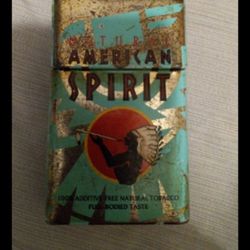 Vintage American Spirit Tin