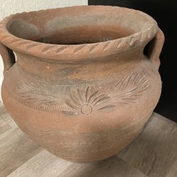 Beautiful Clay Plant Pot $35