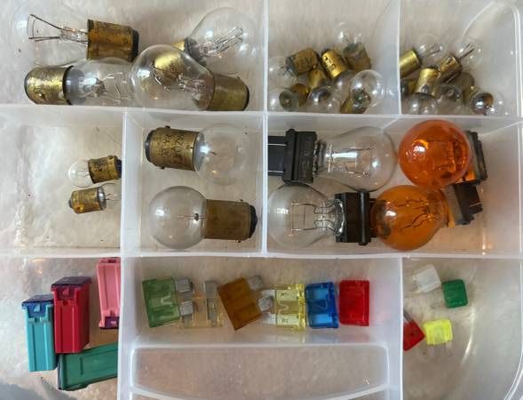 Automobile Fuses and Light Bulbs* New $1.00 and up
