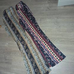 2 Pairs Of Stretchy Bellbottom