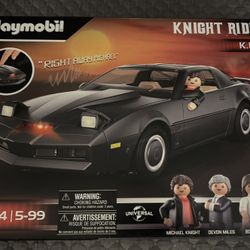 NEW & SEALED PLAYMOBIL 70924 Knight Rider K.I.T.T. 53 Pc Toy Playset