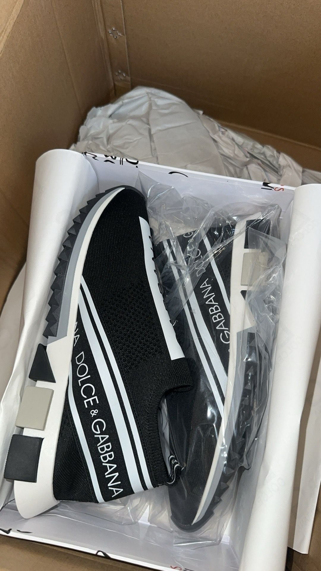 Black and docle Gabbans in stock 9 and 10 in stock