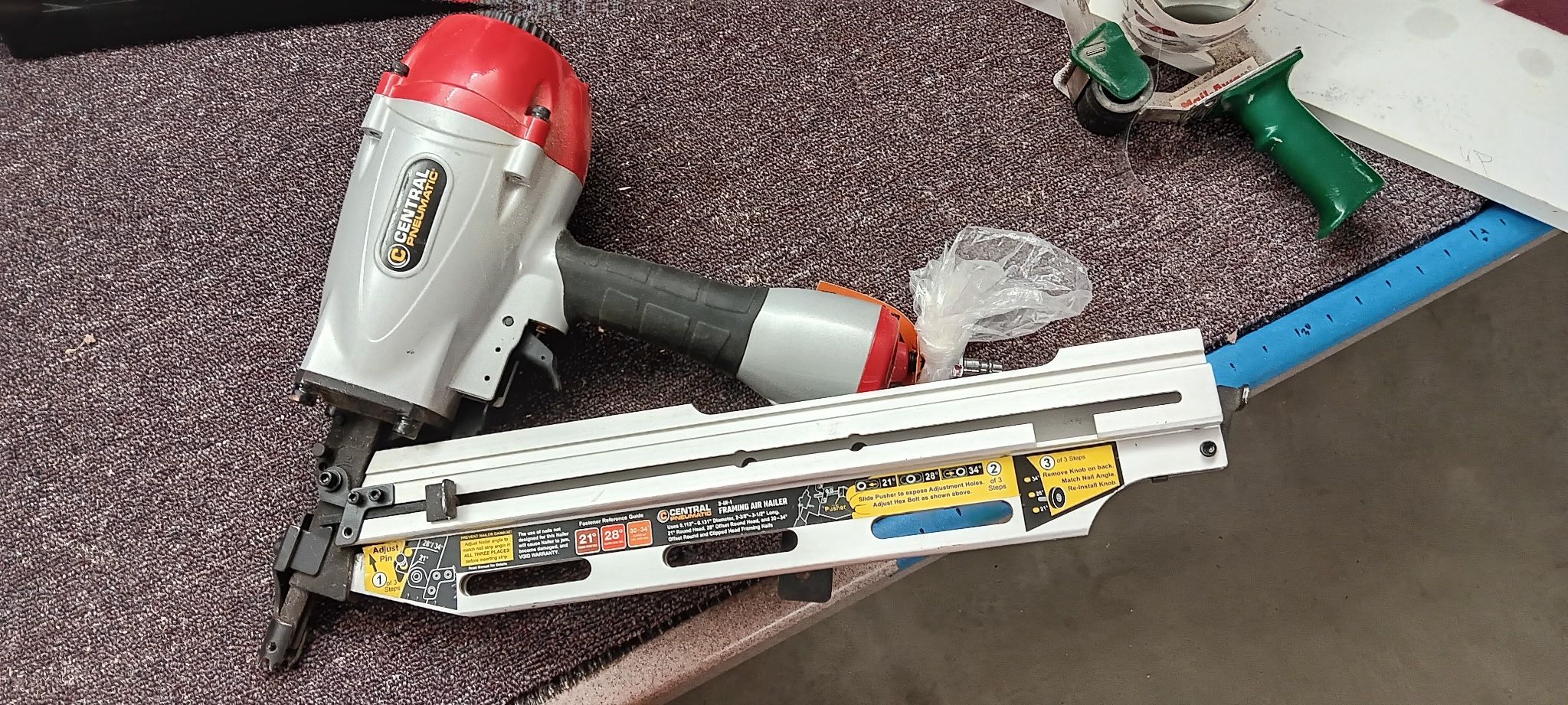 3 In 1 Air Framing Nailer 