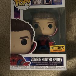 Funko Zombie Hunter Spidey Hot Topic 