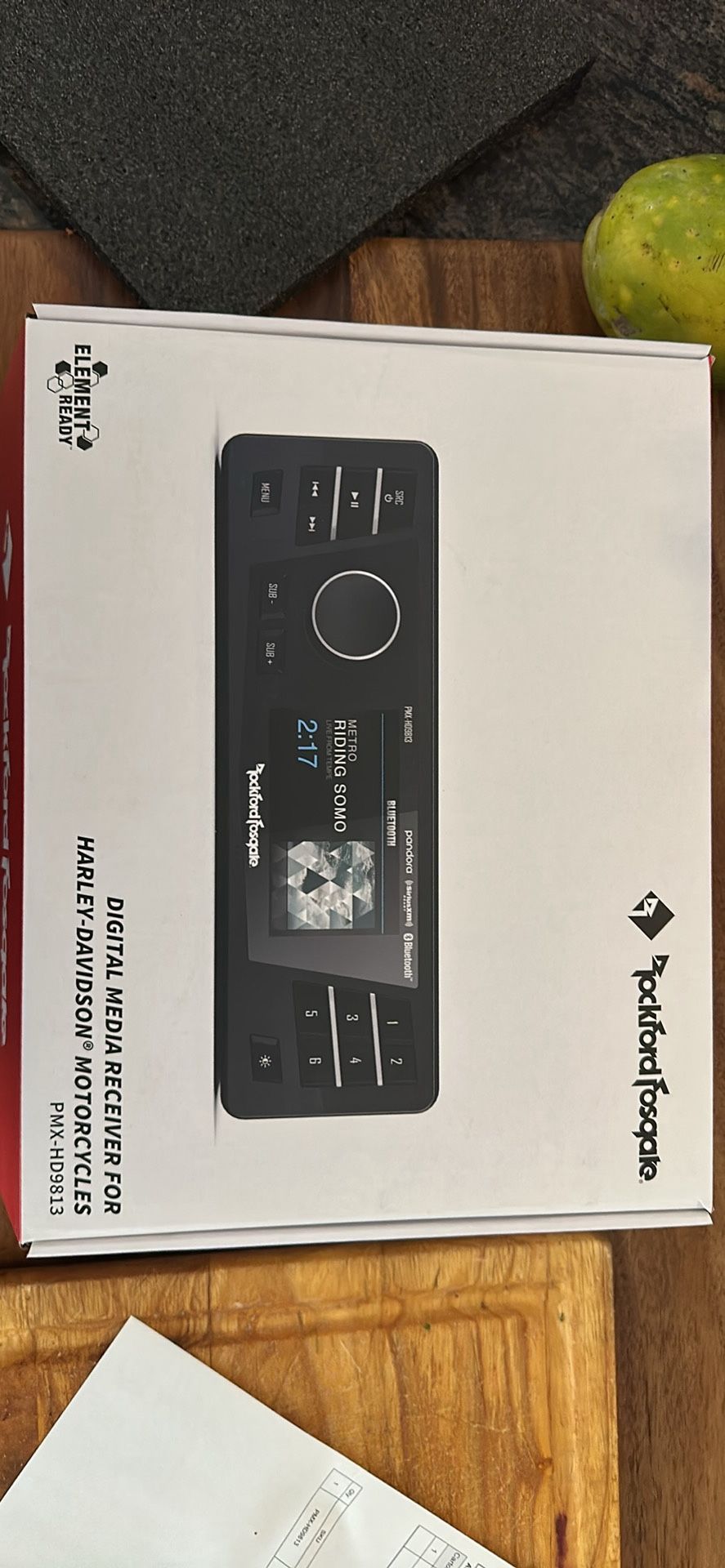 Rockford Fosgate PMX-HD9813 Direct Fit Digital Media Receiver for 1(contact info removed) Harley Davidson