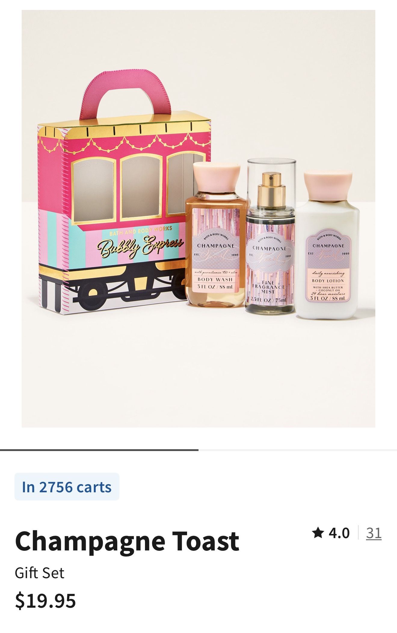 Bath & Body Works Gift Set