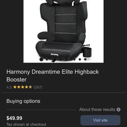 Harmony Booster Car Seat