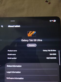 Samsung Galaxy Tab S8 Ultra SM-X900