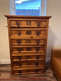 Real wooden dresser