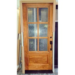 Exterior Mahogany Front Door Puerta