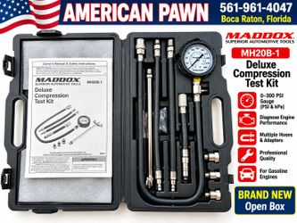 MADDOX MH20B-1 Deluxe Compression Test Kit – Brand New with Case