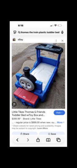 Thomas the train toddler bed