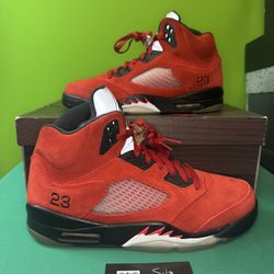 Air Jordan 5 Retro “Raging Bull” VNDS Size 10.5 OG ALL DD0587-600