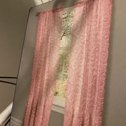 Pink New Curtain 