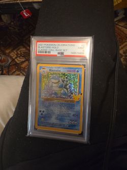 PSA 9 Blastoise Holo 2021 Pokémon Celebrations Classic Collection