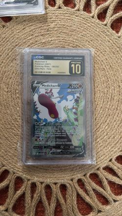Medicham V Pokémon Evolving Skies CGC 10 Pristine