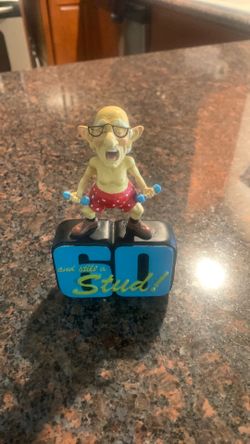 Funny collectible great for your dad or husbands 60th birthday I think this is made 2005