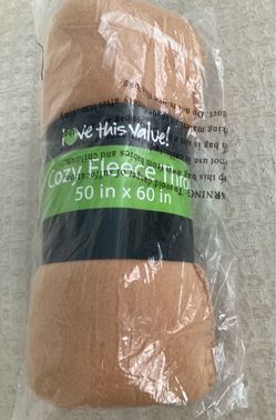 50 x 60 Fleece Throw Blanket-NEW
