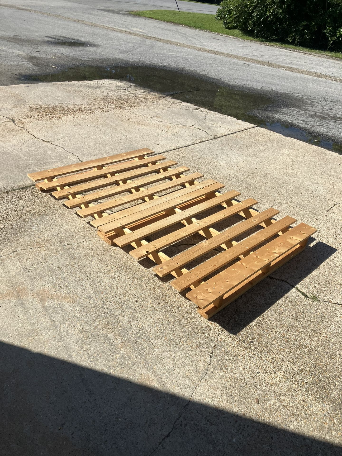 Wood Bed Frame Queen Base