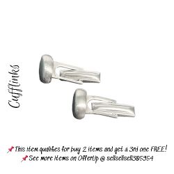 💯🔥 Cufflinks - Vintage Designer Silver Plata de 1a Ley Cufflinks - Excellent Used Condition