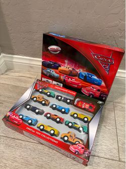 12pc Disney Cars Toy Car Collection (plastic)