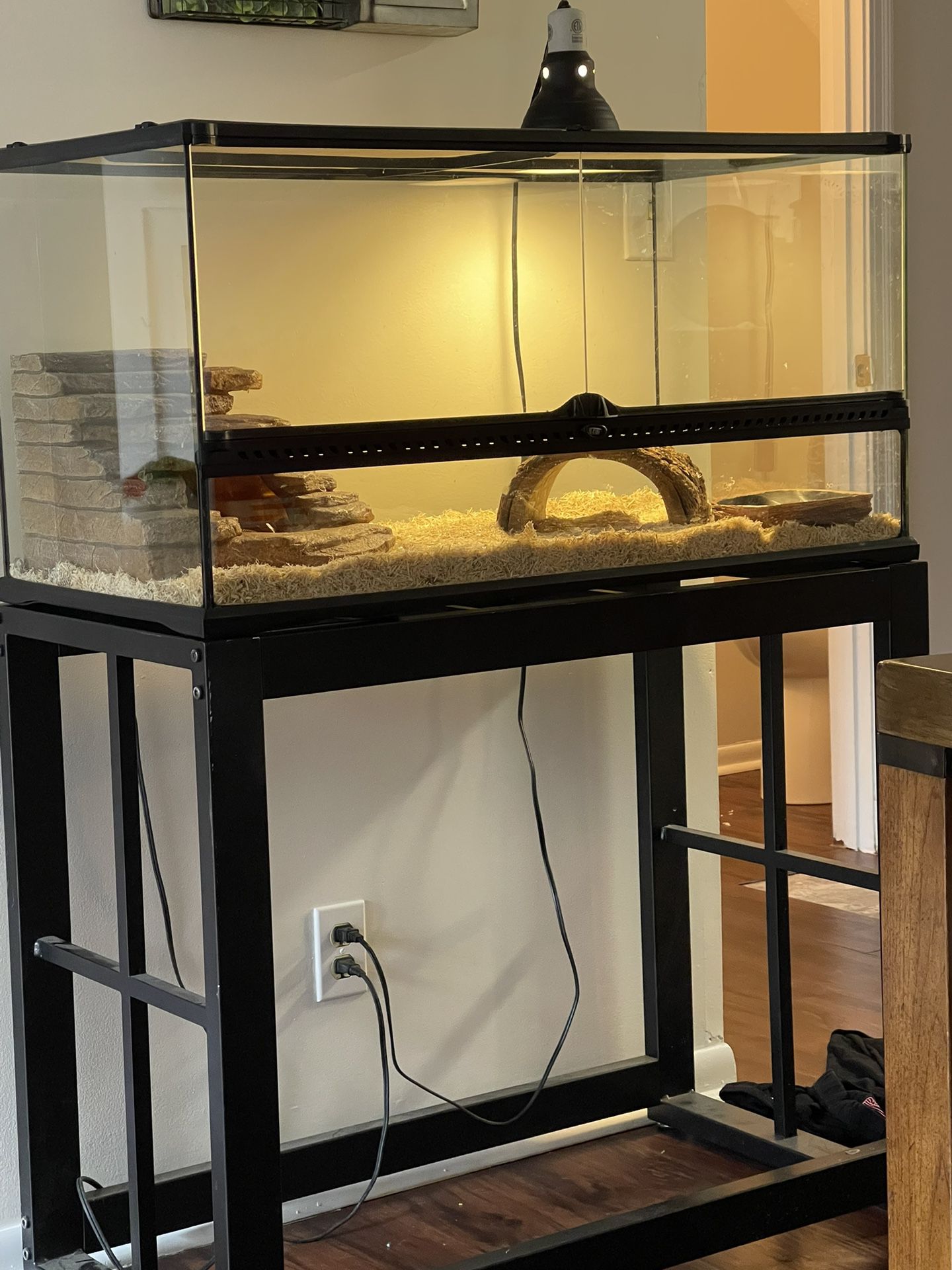 40 Gallon Reptile Tank Comes With Everything 