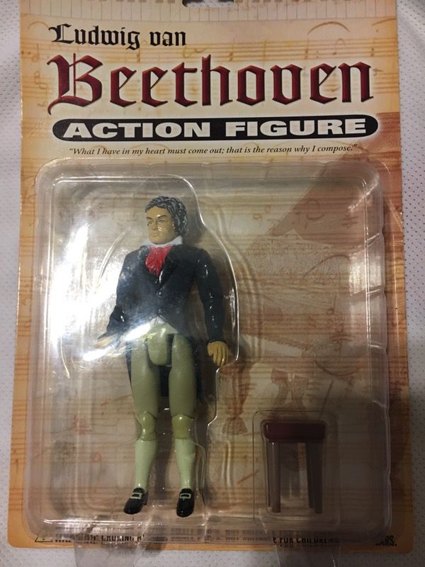 Beethoven action figure by Accoutrements