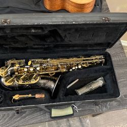 Black Alto Saxophone 