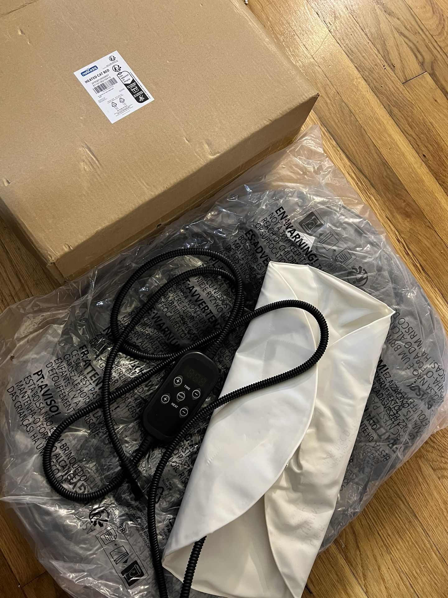 Heated Cat Bed for Indoor Cats, 20’’ Electric