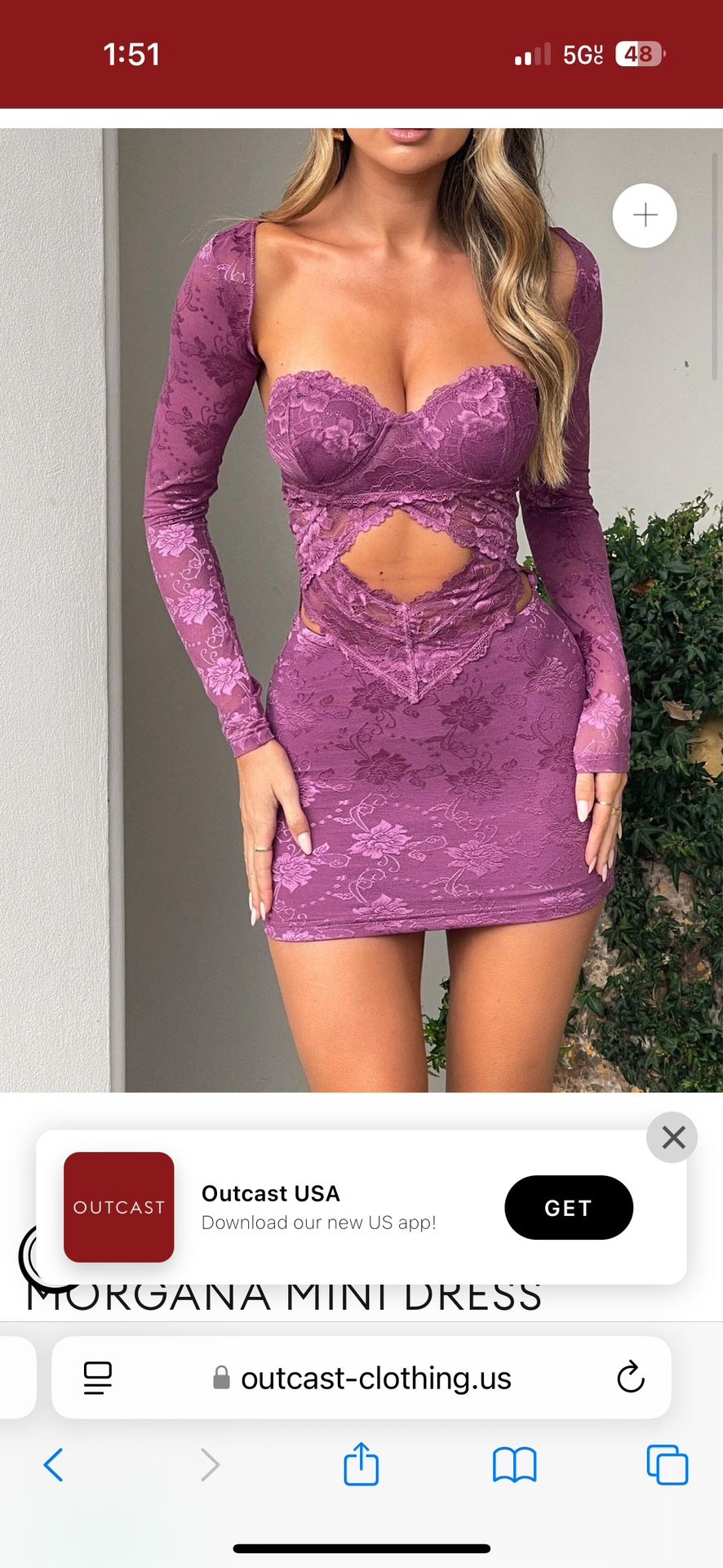 NWT Outcast Dress
