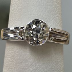 Natural Diamond Engagement Ring 