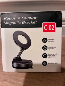Vacuum Suction Magnetic Phone Bracket