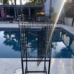 Bird cage for medium size bird