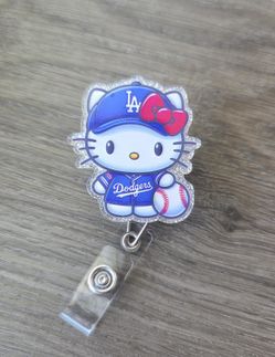 Dodgers Hello Kitty Badge Reel