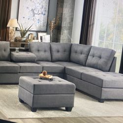 Reversible Sectional and Ottoman 