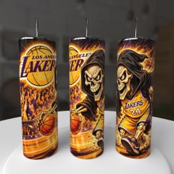 Los Angeles Lakers Basketball Tumbler
