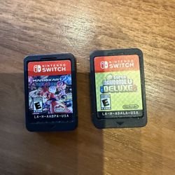 2 Mario Nintendo switch games