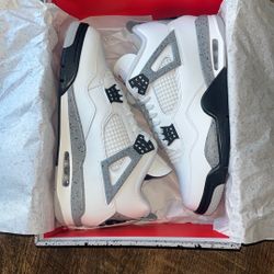 Jordan 4 Retro - White Cement 2025 Size 10.5,12,13