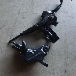 Shimano Deore M6100 M6120 Hydraulic Brake Set
