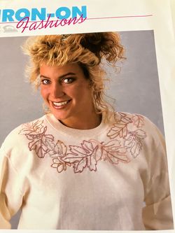 Iron -On Fashions “Fall Leaves” Pattern