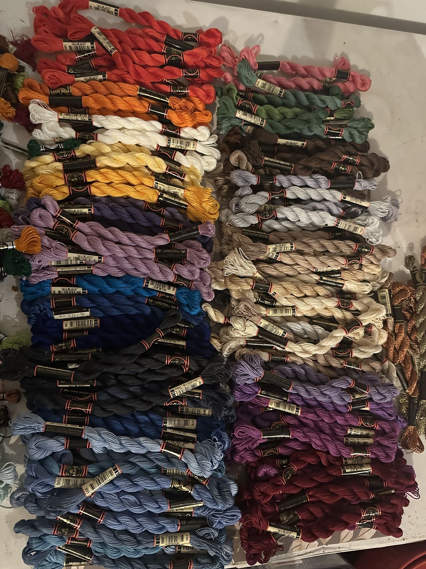 250+ Embroidery floss DMC 5M