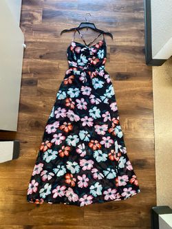 Brand New Woman’s Candice brand Black Floral Dress Up for Sale